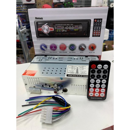 Estereo Desmontable Con Bluetooth Auto Usb Mp Fm Stereo Auxiliar Micro