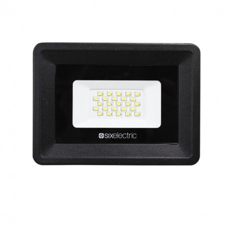 REFLECTOR LED 20W BLANCO BAJO CONSUMO ALTA POTENCIA SMD LUZ DIA SIX ELECTRIC