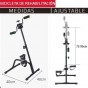 PEDALERA BICICLETA REHABILITACIO?N EJERCITA PIERNA BRAZO 2X1