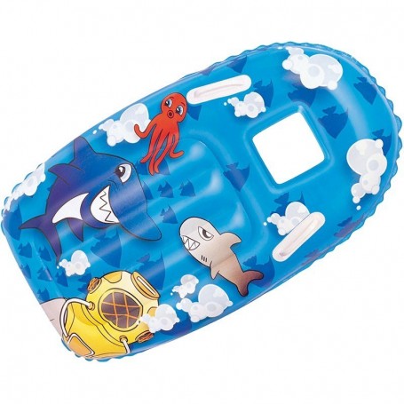 FLOTADOR TABLA SURFT COLCHONETA INFLABLE BESTWAY CELESTE