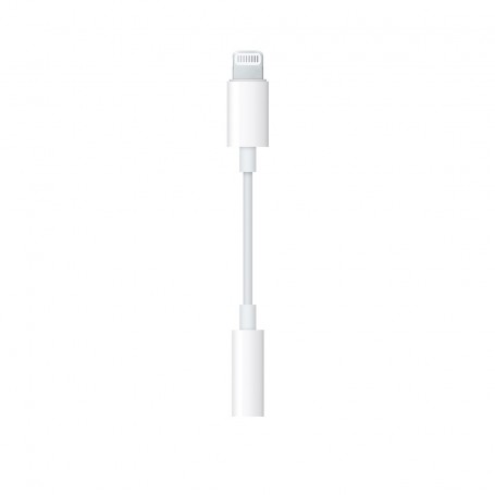 ADAPTADOR SIMIL APPLE AURICULAR IPHONE LIGHTNING A 3.5MM JACK BLUETOOTH