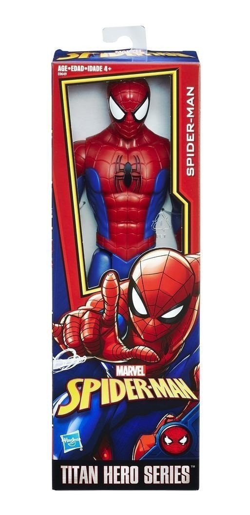 Spiderman Muñeco Articulado 30cm Titan Hero Marvel Nr F2052