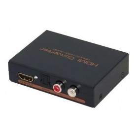 Conversor Hdmi A Hdmi + Audio Separa Audio Jack Rca 4K 2K 1080P Extractor Audio