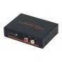 CONVERSOR HDMI A HDMI + AUDIO SEPARA AUDIO JACK RCA 4K 2K 1080P EXTRACTOR AUDIO