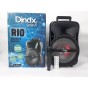 PARLANTE BLUETOOTH RIO DINAX 60W BATERIA USB MICRO SD RADIO FM CON MICROFONO