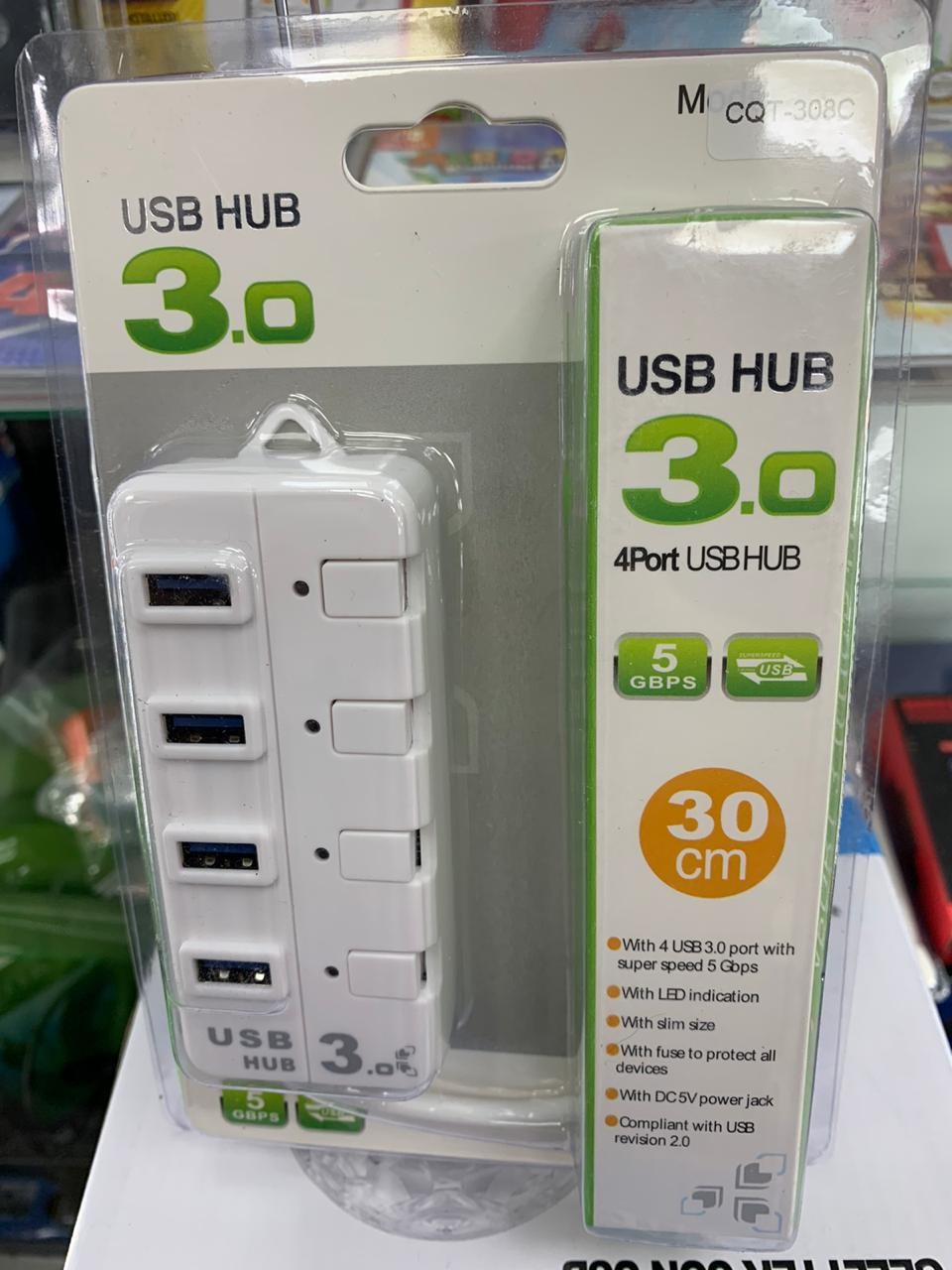 Hub Usb-C Noga Ngh-51 3.0 4 Puertos