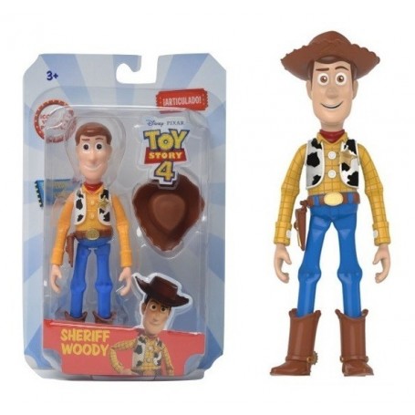 MUNECO COLECCIONABLE SHERIFF WOODY TOY STORY 4 DISNEY PIXAR