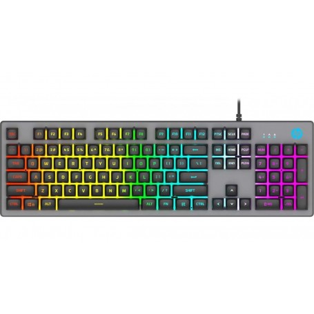 TECLADO GAMING RETROILUMINADO HP K-500 HEWLETT PACKARD KEYBOARD GAMER