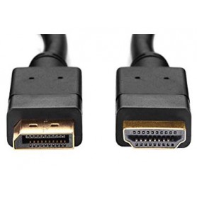 CABLE DISPLAYPORT M A HDMI M 1.8M