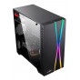 GABINETE PC GAMER SENTEY X10 RGB ACRILICO GAMING USB 3.0 SIN FUENTE