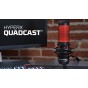 MICROFONO GAMER CONDENSADOR HYPERX QUADCAST LED TACTIL STREAMING PC