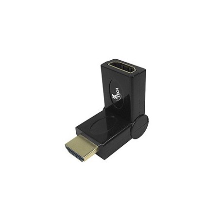 ADAPTADOR HDMI XTECH MACHO A HEMBRA ANGULO AJUSTABLE XTC-347