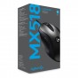 Mouse De Juego Logitech Legendary G Series MX518 negro y plata Mouse Gaming 16000dpi