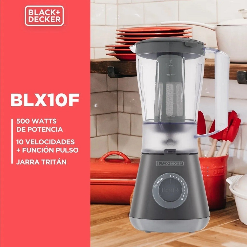 Licuadora Black Decker X10 500W 1.5Lts 10 Velocidades