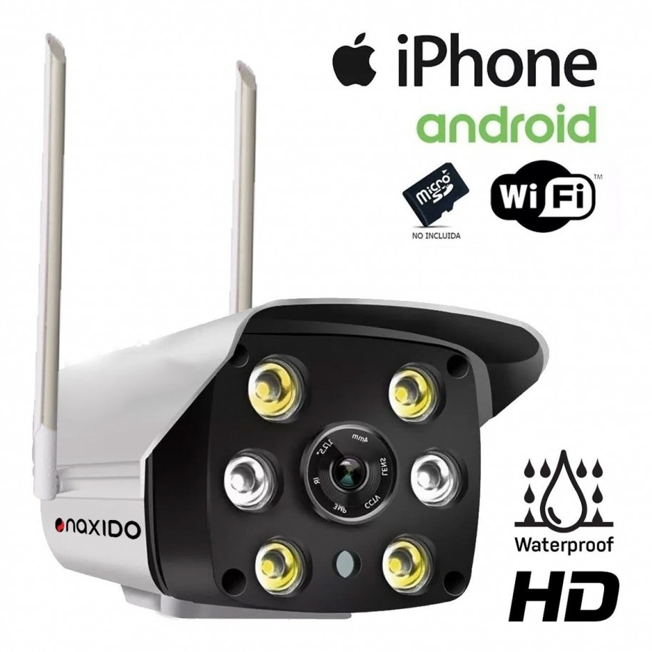 Cámara de vigilancia IP - K9 KLACK, HD, 1080 HD, Función de visión