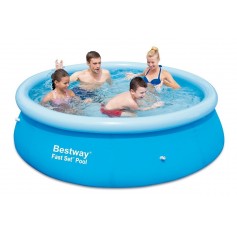 Pileta Redonda Inflable Grande Bestway 366X76Cm 5377Lts