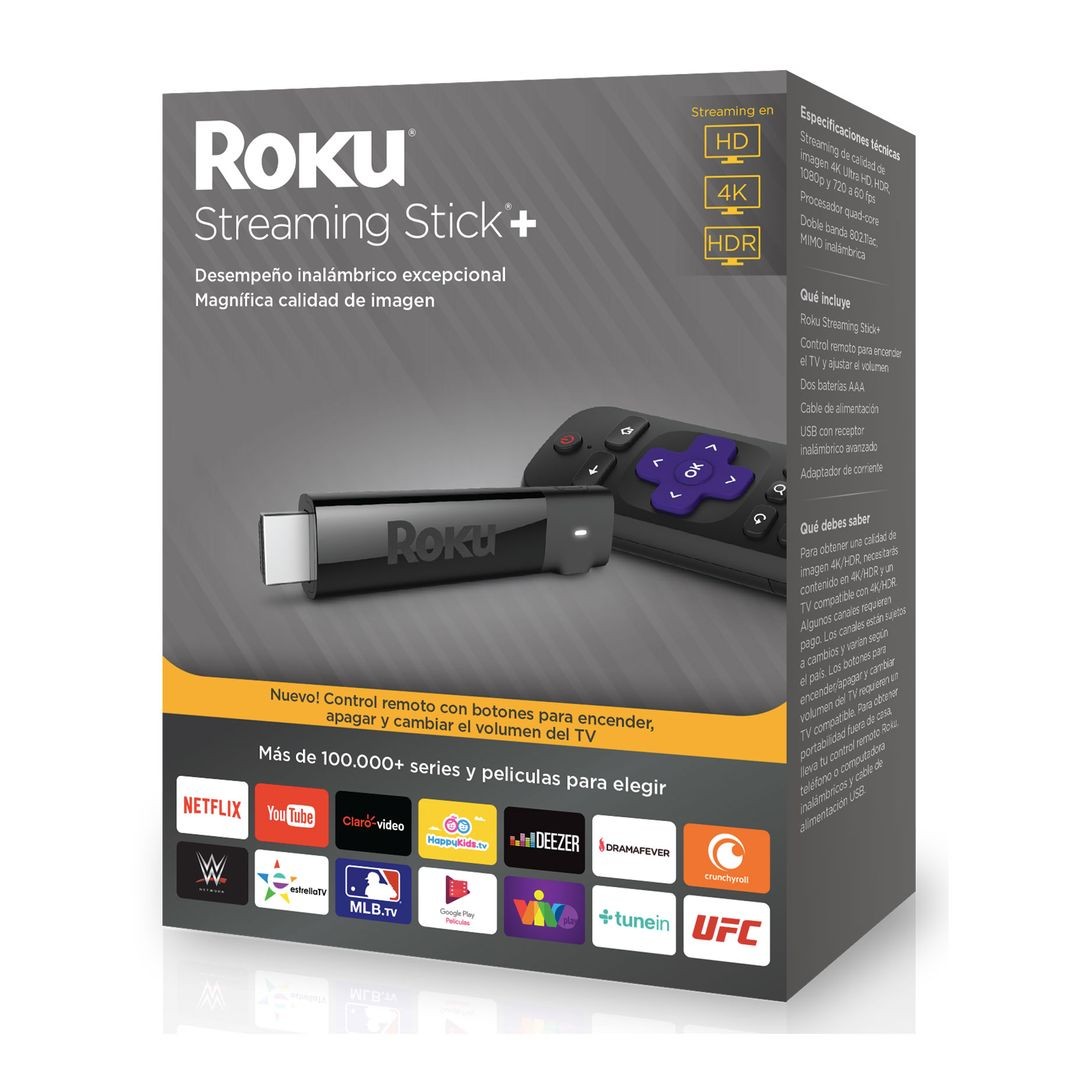 Roku Streaming Stick 4K: probamos su versión más potente para reproducir  películas, series y más, REVIEW, Video, HBO, Netflix, Disney, Dispositivos smart, TV, Televisores, TECNOLOGIA