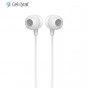 Auricular In Ear Celebrat G4 Con Microfono Flat Blanco