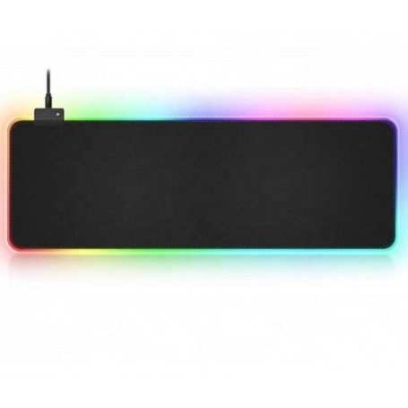 Mouse Pad Xxl Gamer Dinax Leds Rgb 90x30Cm Conexion Usb Gaming Pad Dxmopax80