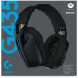 Auricular Gamer Logitech G435 Inalambrico Con Microfono Lightspeed Wireless Headset Black