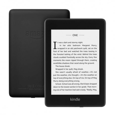 EBOOK READER AMAZON KINDLE PAPERWHITE 8GB WIFI WATERPROOF 6 PULGADAS 10 GENERACION NEGRO CON LUZ LIBRO DIGITAL