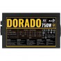 Fuente Aerocool Dorado 750w 80 Plus Gold Argb Apfc Full Range