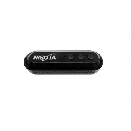 Conversor Receptor De Audio Bluetooth A Auxiliar Stereo 3.5mm Con Lector De Tarjeta De Memoria Nisuta Ns-Costbla