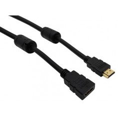 Cable Extensor Alargue Hdmi 1.50mts Dorado V2.0 Filtros 4k Nisuta Ns-Cahdmi2a