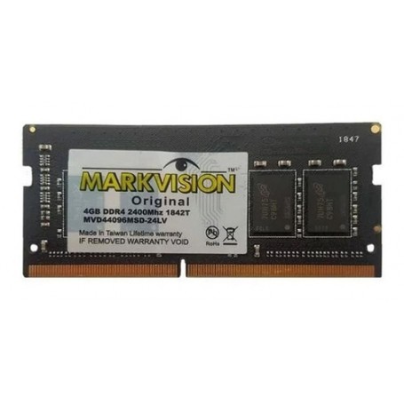 Memoria Sodimm Ddr4 4Gb Markvision 2400 Mhz 1.2V Bulk