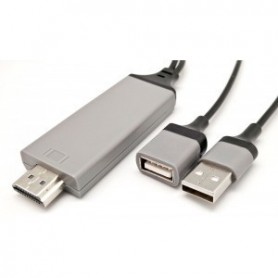 Cable convertidor adaptador MHL Micro USB 2.0 a HDMI. – iPC Technology RD