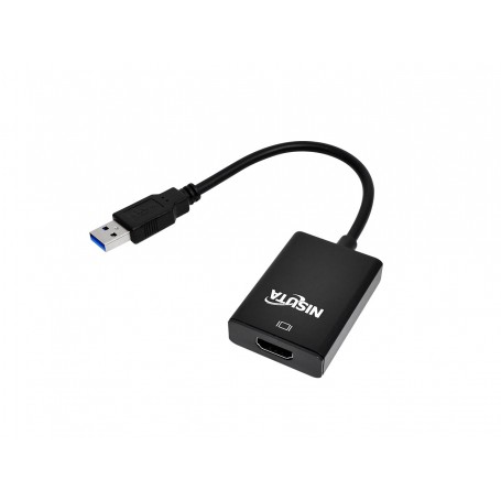 Adaptador Conversor Usb 2.0 A Hdmi Nisuta Ns-Coushd2