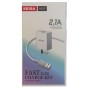 Cargador 5v 2.1a Seisa T-C02 IP Con Cable Lightning