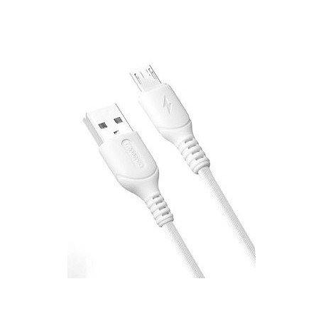 CABLE MICRO USB 1M 2.1A S1-V V8 TRANYOO SILICONADO FAST CHARGE