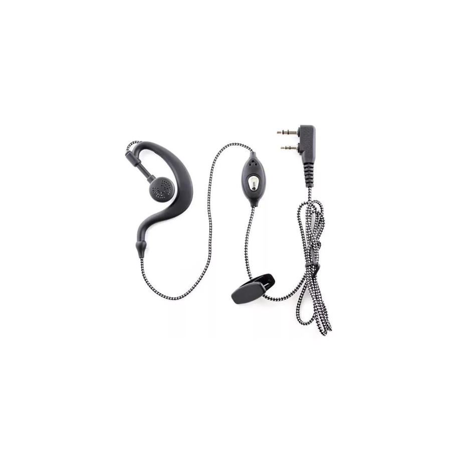 Auriculares manos libres para walkie-talkie, audífonos con barra