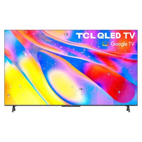 Televisor TV Smart QLed TCL 4K 5 Pulgadas L50c725 Google TV HDR Con Aplicaciones Comando Por Voz