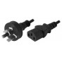 CABLE POWER ALIMENTACION 220V PC MONITOR 1.2mts