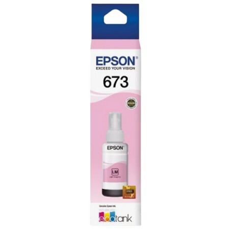 Tinta Epson Original 673 Light Magenta 70ml