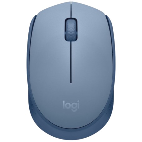 Mouse Inalambrico Logitech M170 Azul Gris