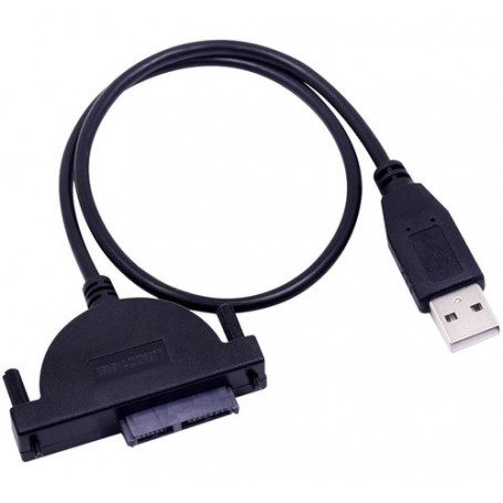 Cable Slim-sata A Usb Para Lectoras Odd De Netbooks Notebooks