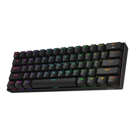 Teclado Gamer Mecanico Inalambrico Wireless Bluetooth Redragon Draconic Pro K530RGB-PRO Switch Brown