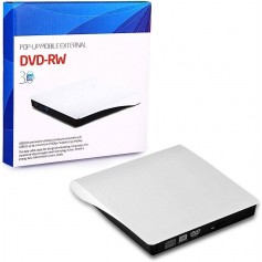 Grabadora Lectora Externa Pop-Up Mobile External CD Dvd-RW Usb 2.0 3.0 Ecd819-Su3