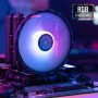 Cooler Disipador Cpu Gamer Rave 4 120mm 1800rpm Rgb