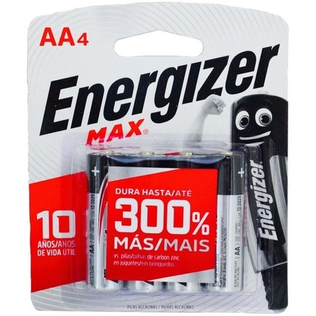 PILA AA ENERGIZER MAX BLISTER X4