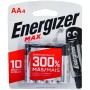 PILA AA ENERGIZER MAX BLISTER X4