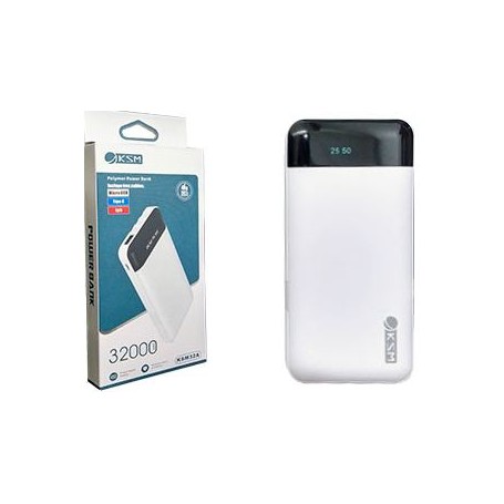 Power Bank Cargador Portatil 32000mAh Kosmo KSM-32A