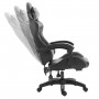 Silla Sillon Gamer Empoli GC-030 Gris Reclinable Gaming