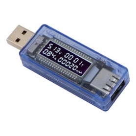 Tester Voltaje Medidor Amperaje Usb 12 En 1 3 A 9V