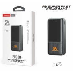 Power Bank Cargador Portatil Tranyoo T-K02 20000mAh