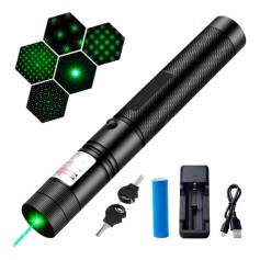 Puntero Laser Verde Profesional Con Llave