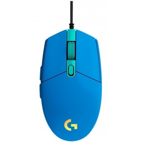 Mouse Gamer Logitech G203 Lightsync 8000 Dpi Prodigy Gaming Rgb Pc 6 Botones Azul